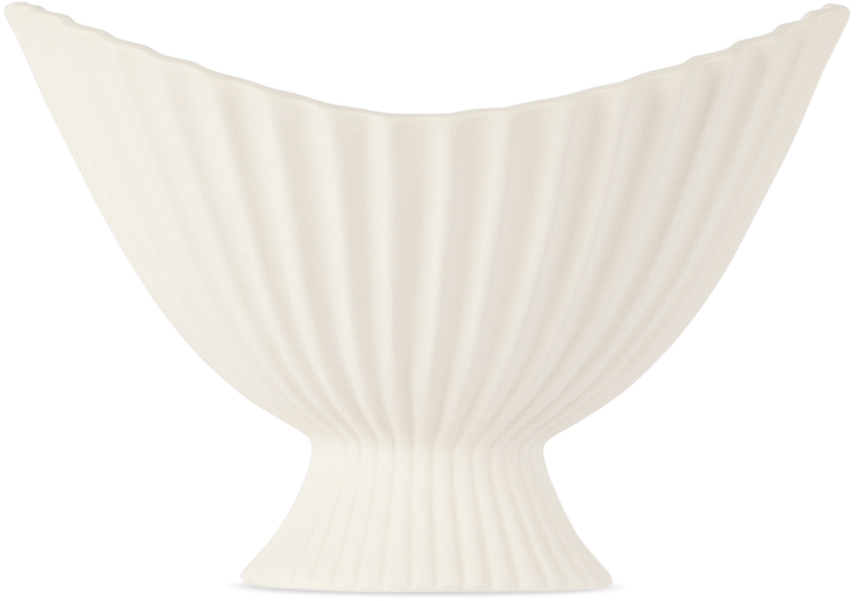 Ferm Living Off-white Large Fountain Bowl