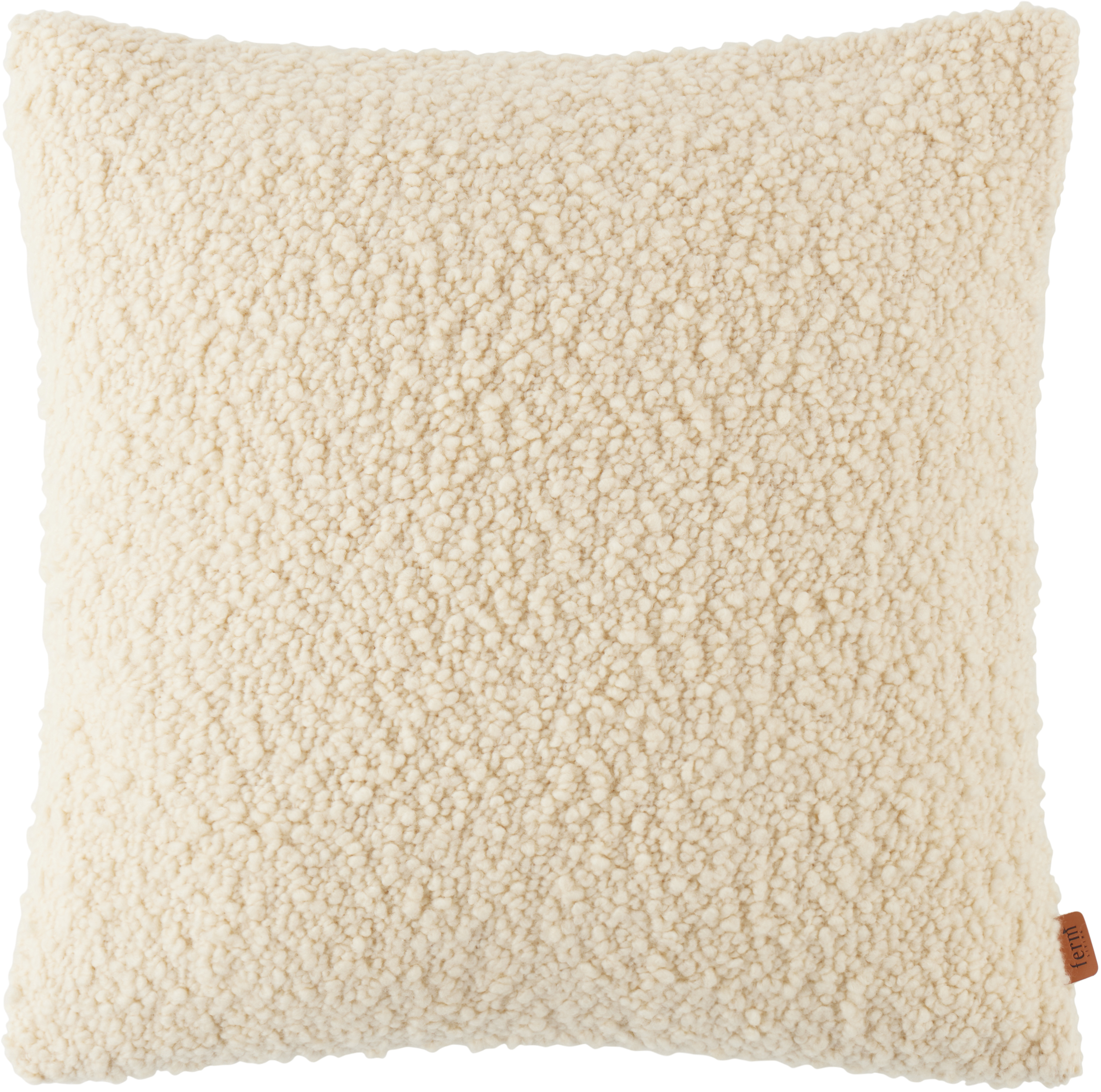 FERM LIVING OFF-WHITE MOOR CUSHION