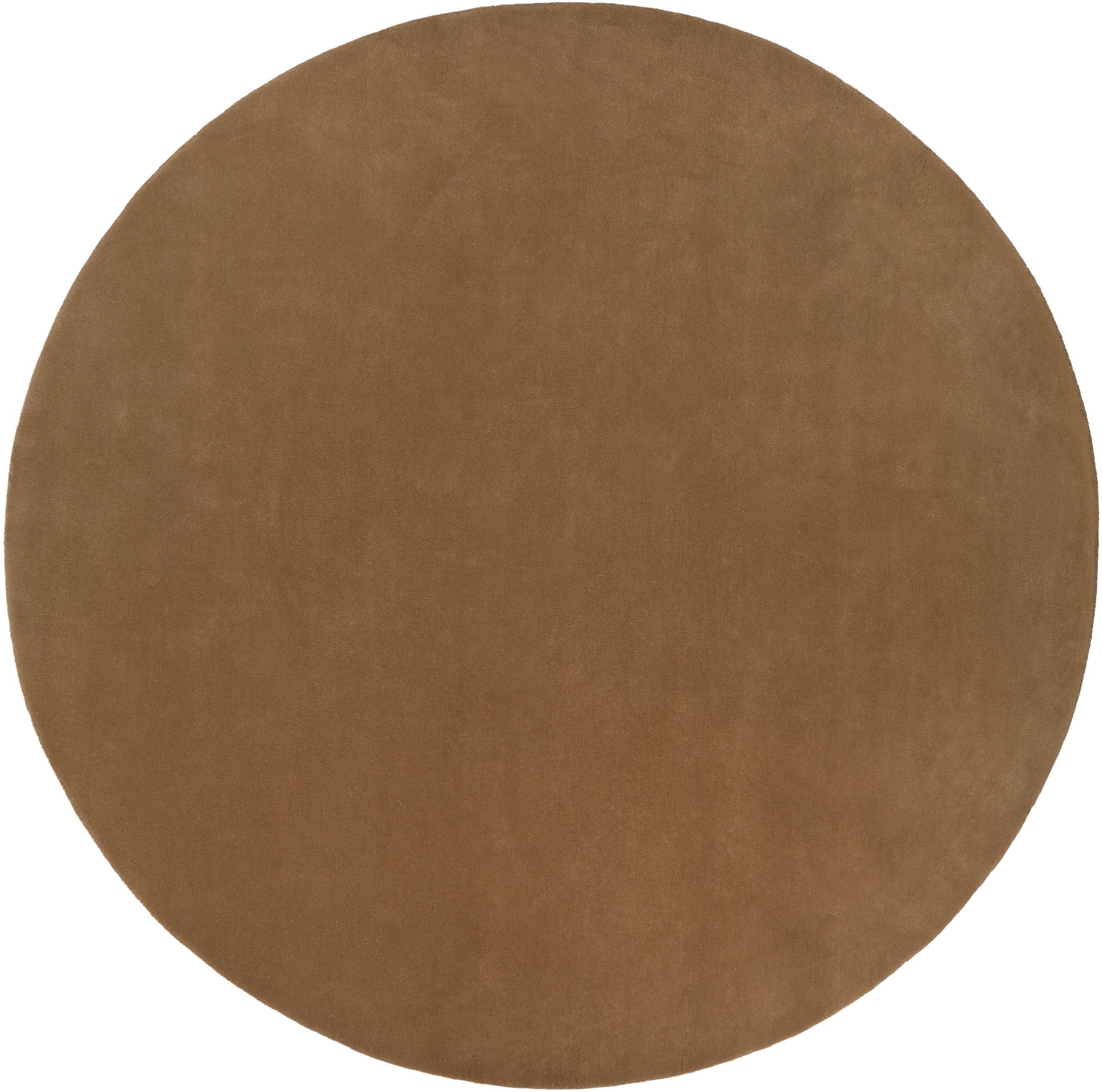 Ferm Living Tan Stille Tufted Round Rug In Toffee