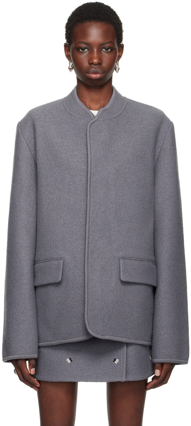 Grey city coat best sale