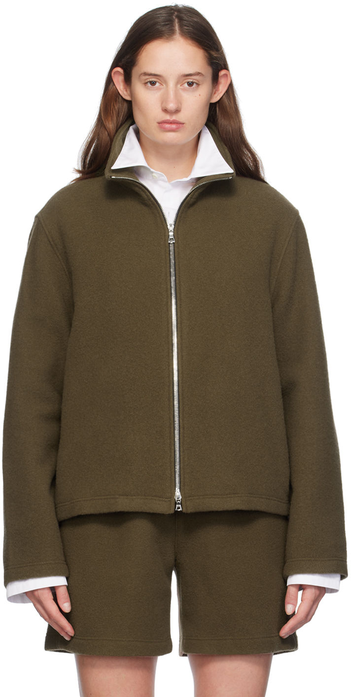 Brown Fleece Jacket