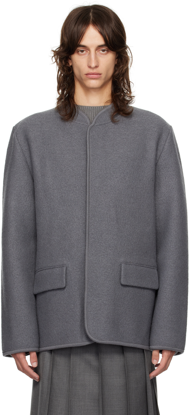 Rier: Gray Walker City Jacket | SSENSE