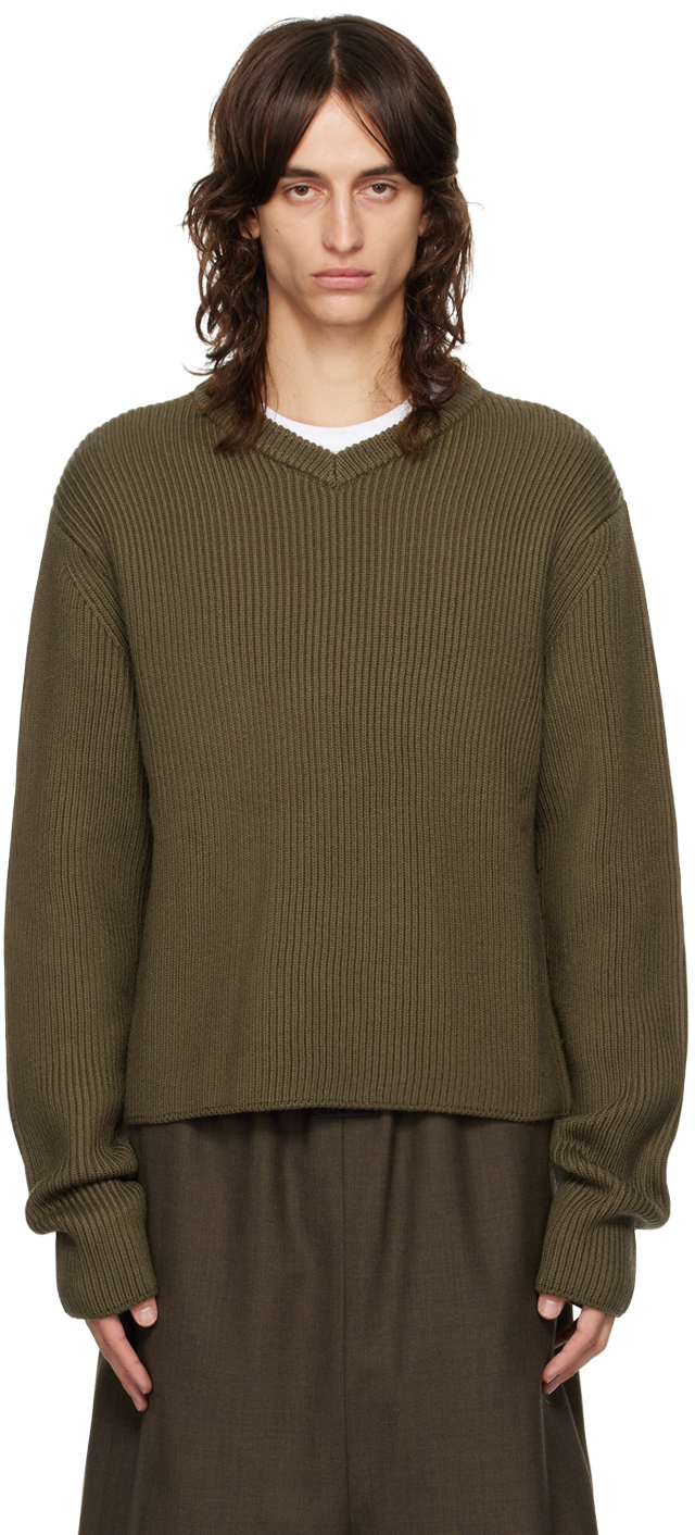 RIER vネックニット