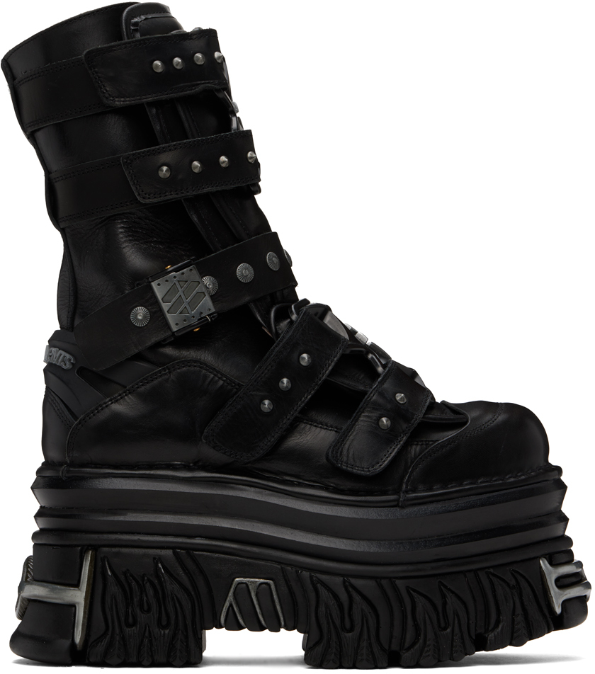 Black New Rock Edition Gamer Boots