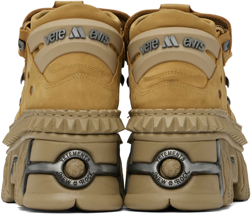Tan New Rock Edition Platform Sneakers - Thumbnail 2