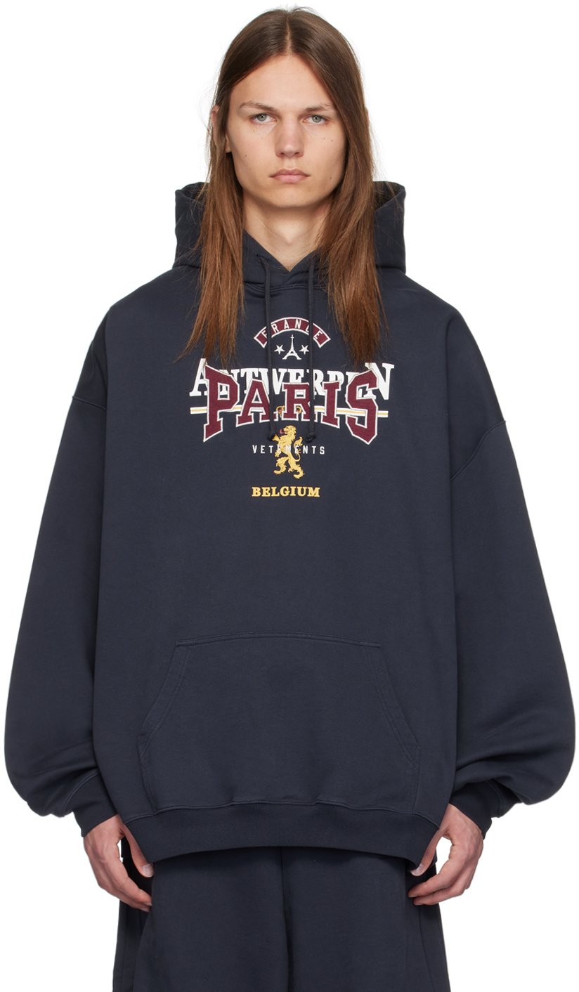 Navy Tourist Hoodie