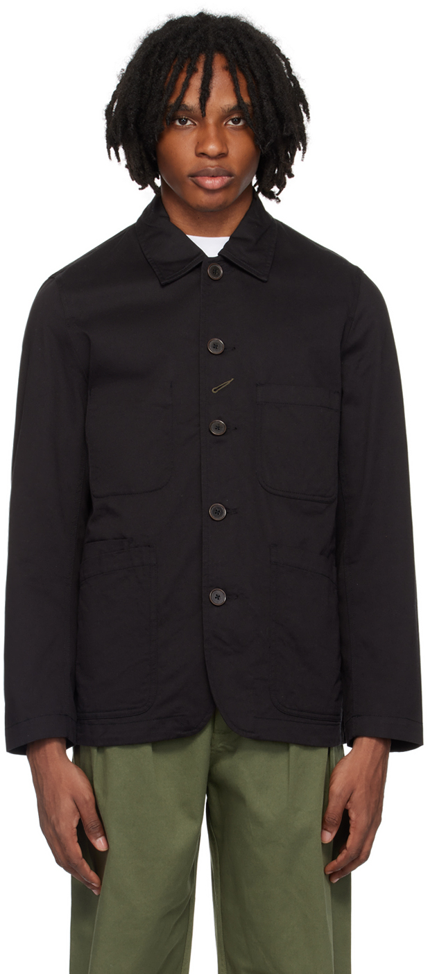 Black Patch Pocket Jacket