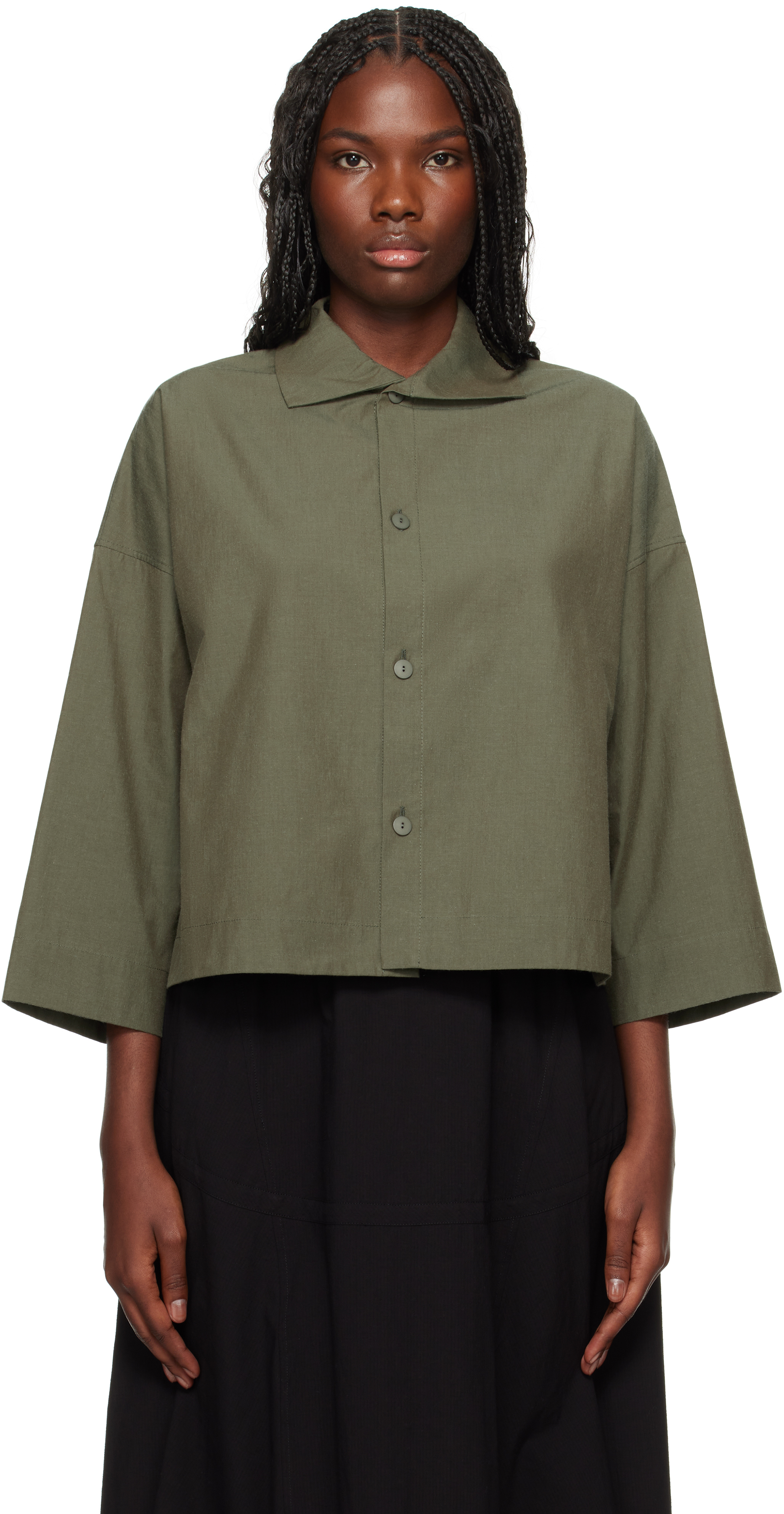 Khaki 'The Camper' Shirt