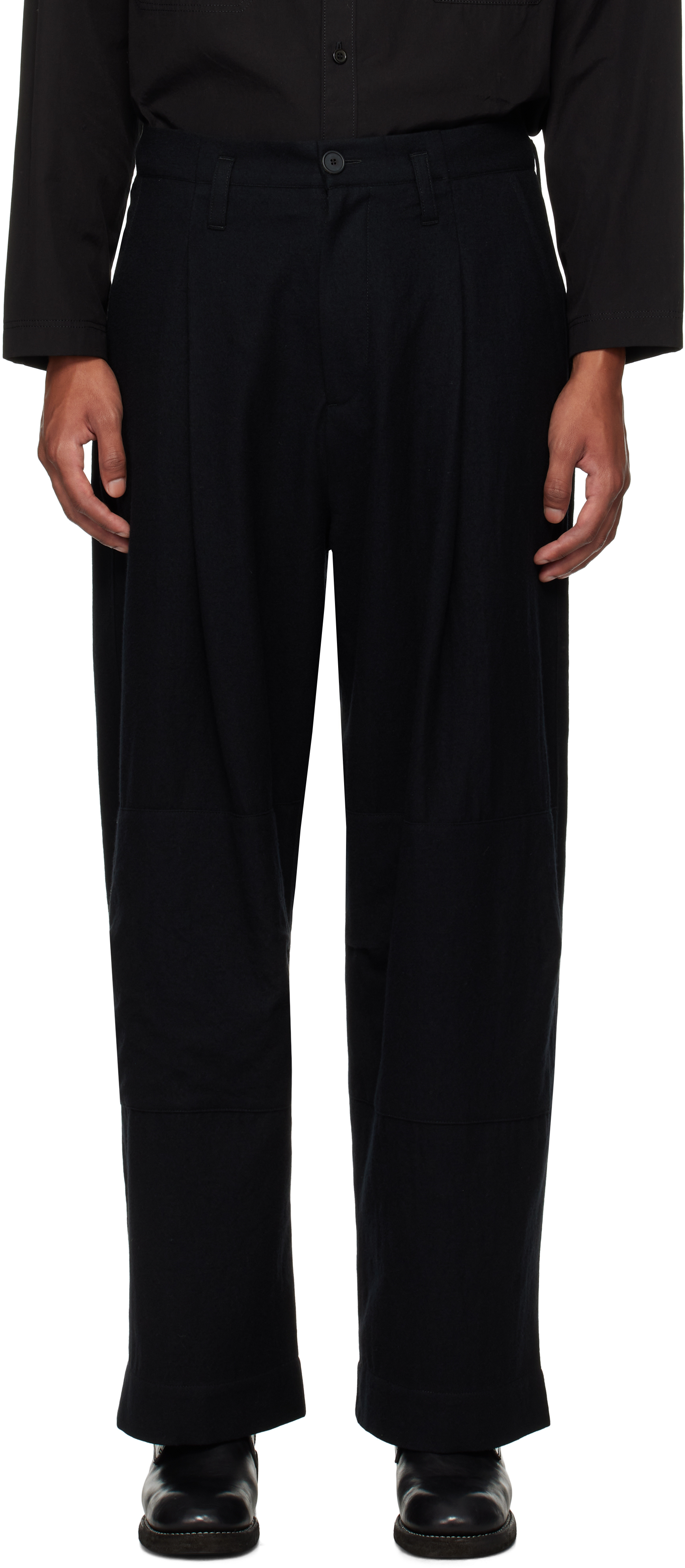 Black 'The Woodsman' Trousers