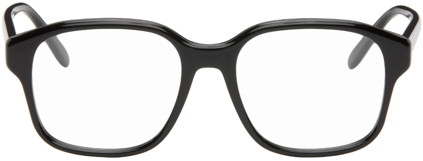 LOEWE ブラック Slim メガネ LOEWE: ブラック Slim メガネ | SSENSE 日本
