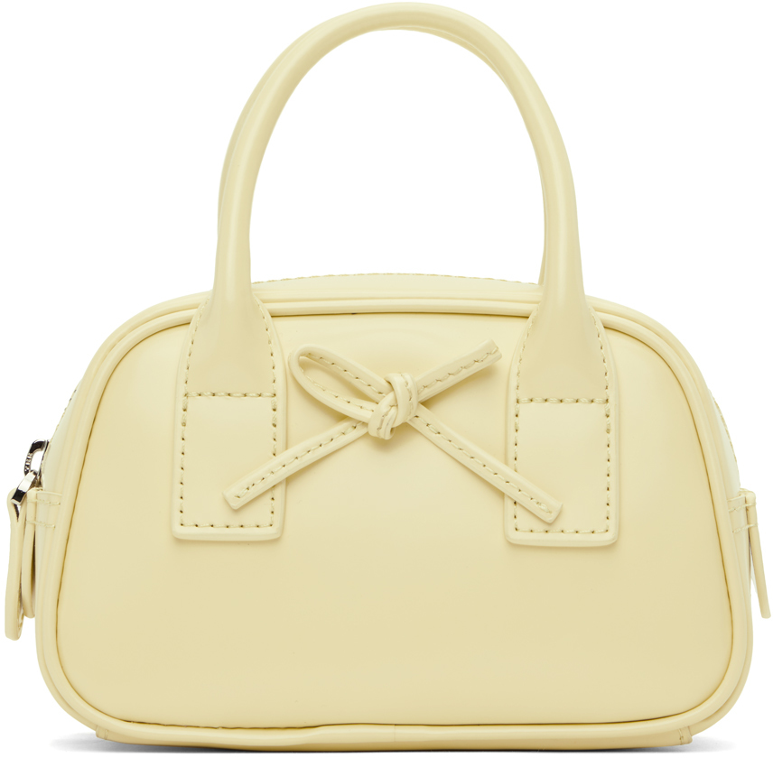 Sandy Liang Yellow Secure Bag In 790 Butter