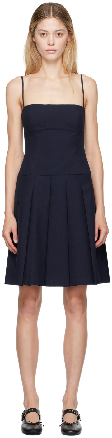 Navy Roo Midi Dress