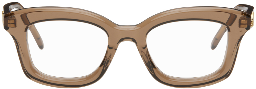 Brown Square Glasses