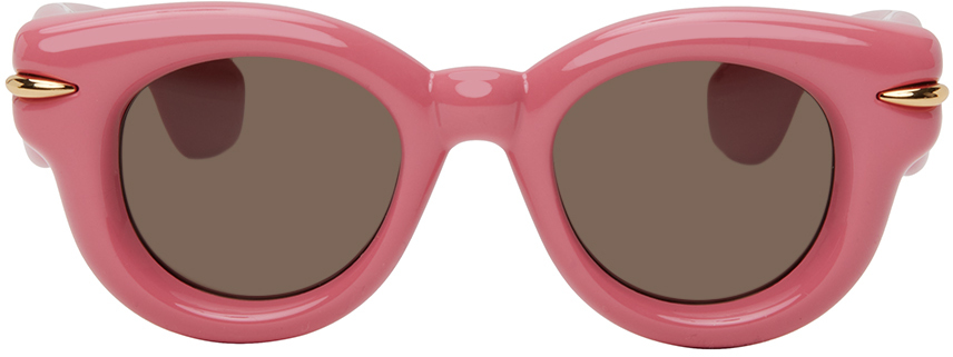 LOEWE Pink Inflated Round Sunglasses