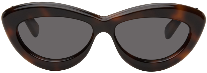 LOEWE Brown Cat-Eye Sunglasses