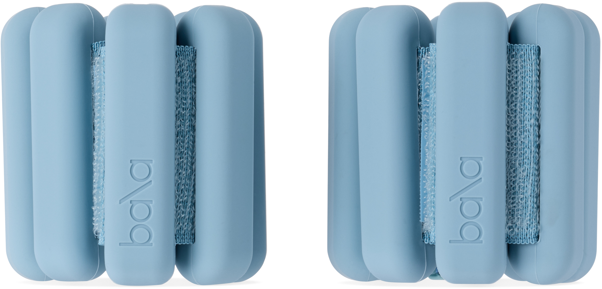 bala Bala Bangles 2個セット 水色 Bala Bangles Wrist & Ankle Weights for Women & Men (Sea) - 3