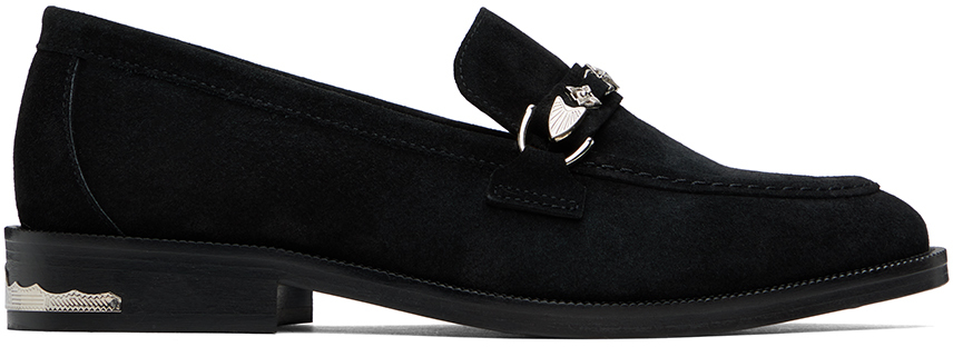 Black Suede Loafers