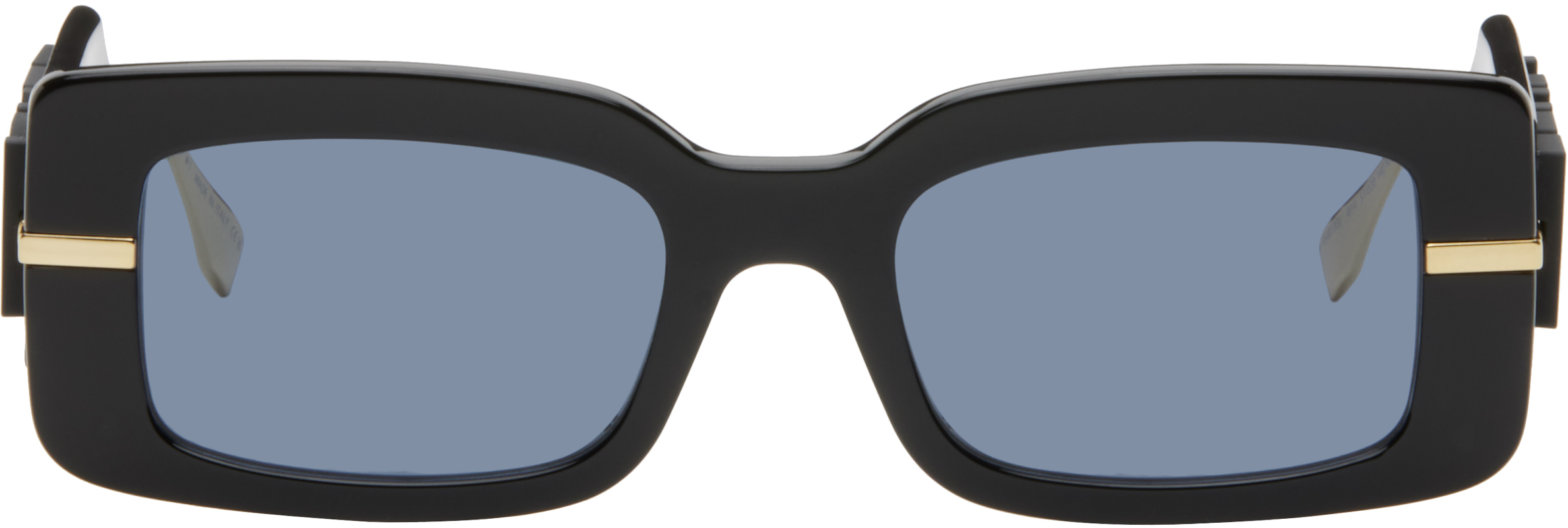 Black 'Fendigraphy' Sunglasses