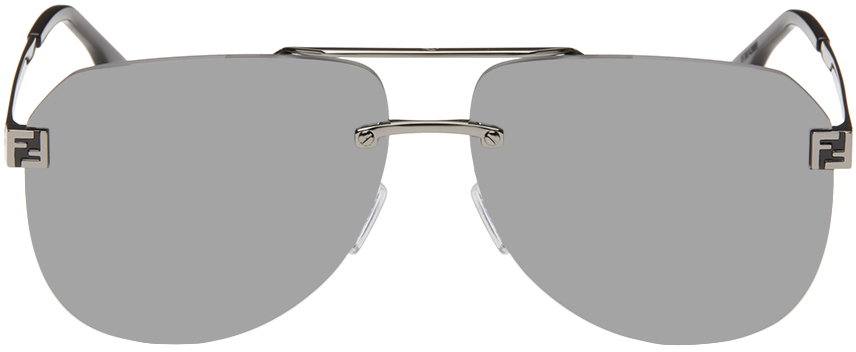Gunmetal Fendi Sky Sunglasses