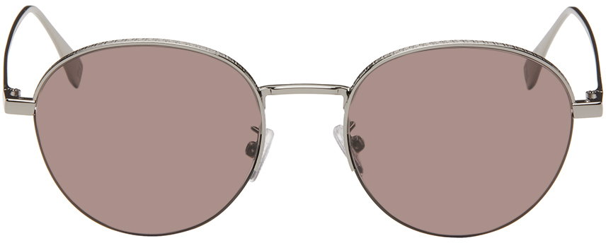 Pink & Silver Fendi Travel Sunglasses