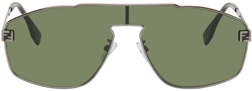 Gunmetal Fendi Sky Sunglasses