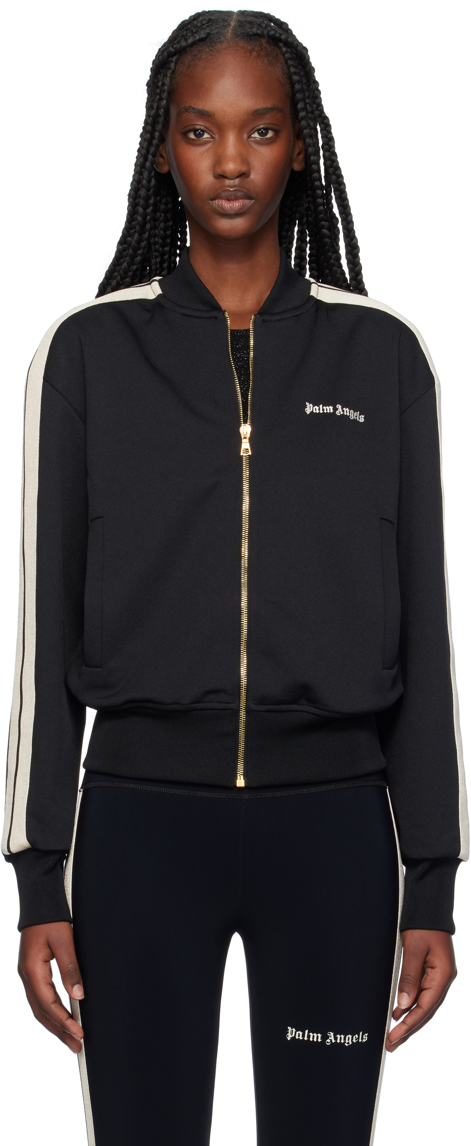 Palm angels track jacket women's best sale