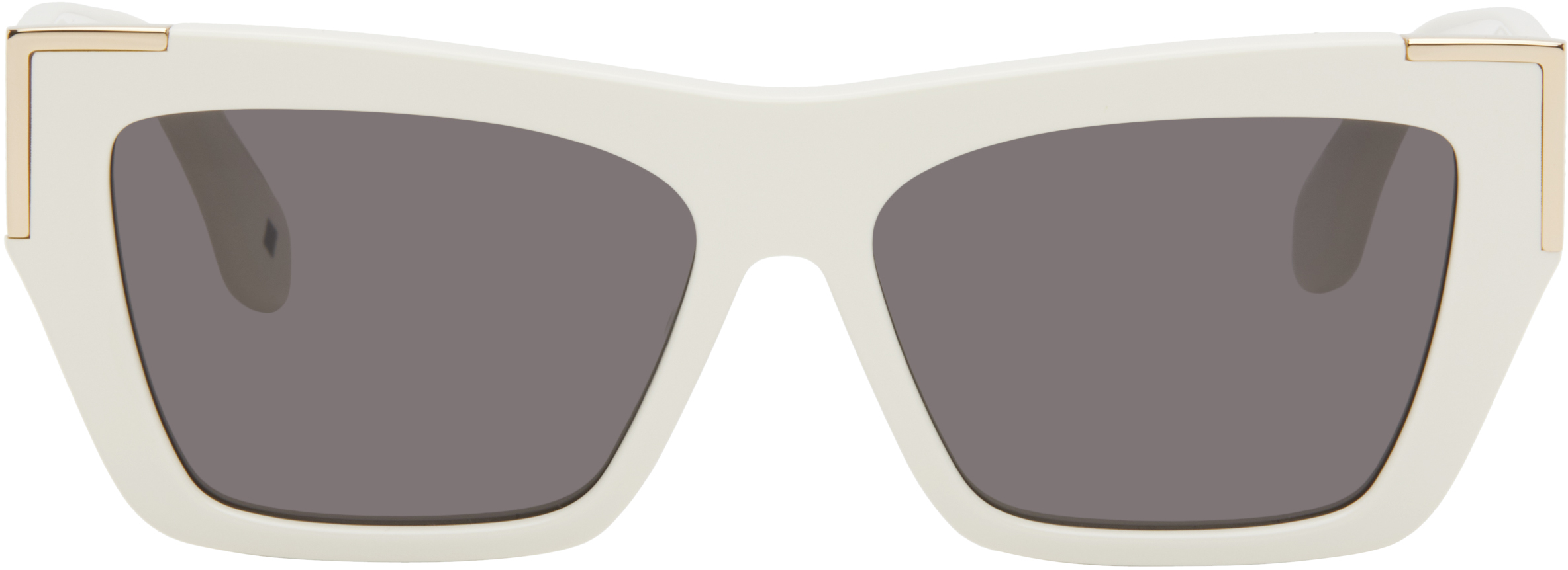 White Hollywood Sunglasses