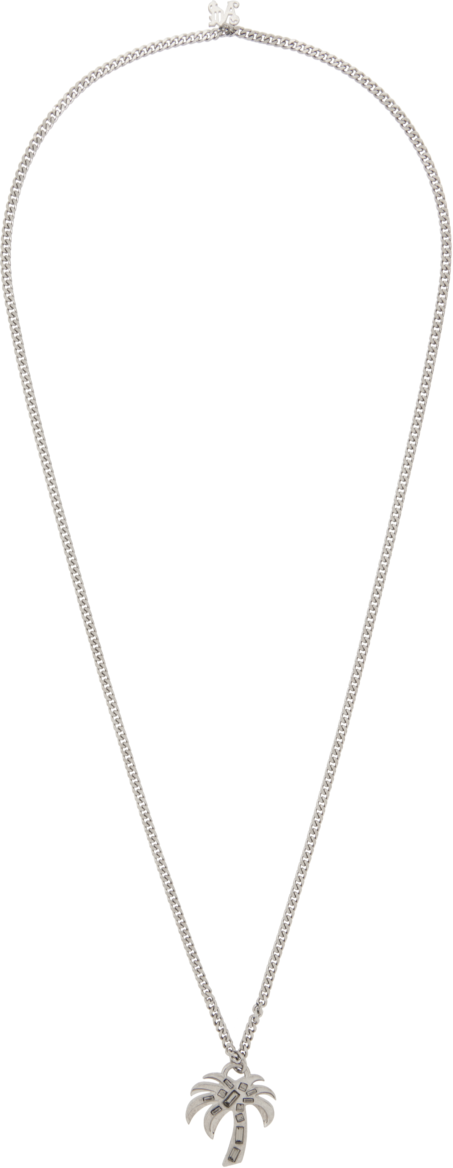 palm-angels-silver-palm-necklace-ssense
