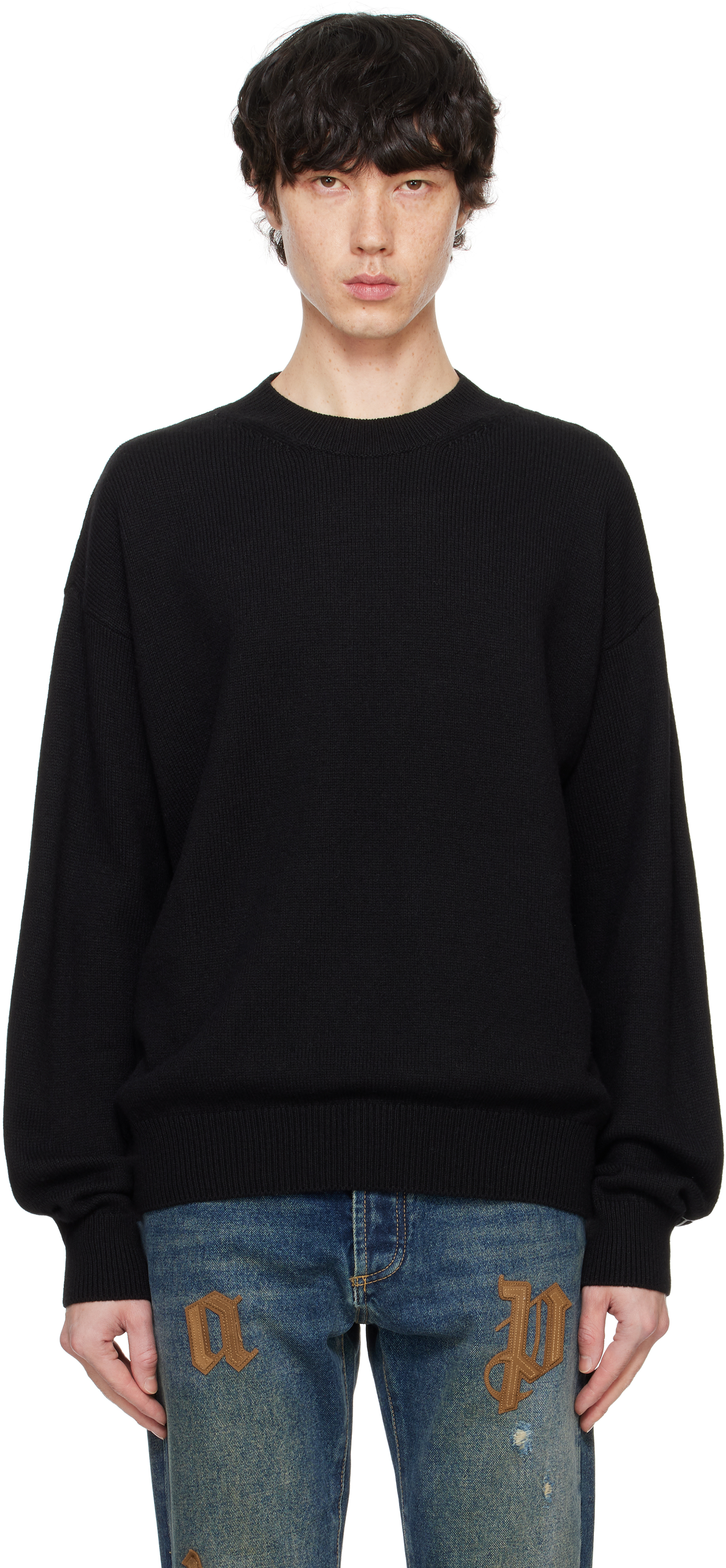 Black Monogram Series Sweater