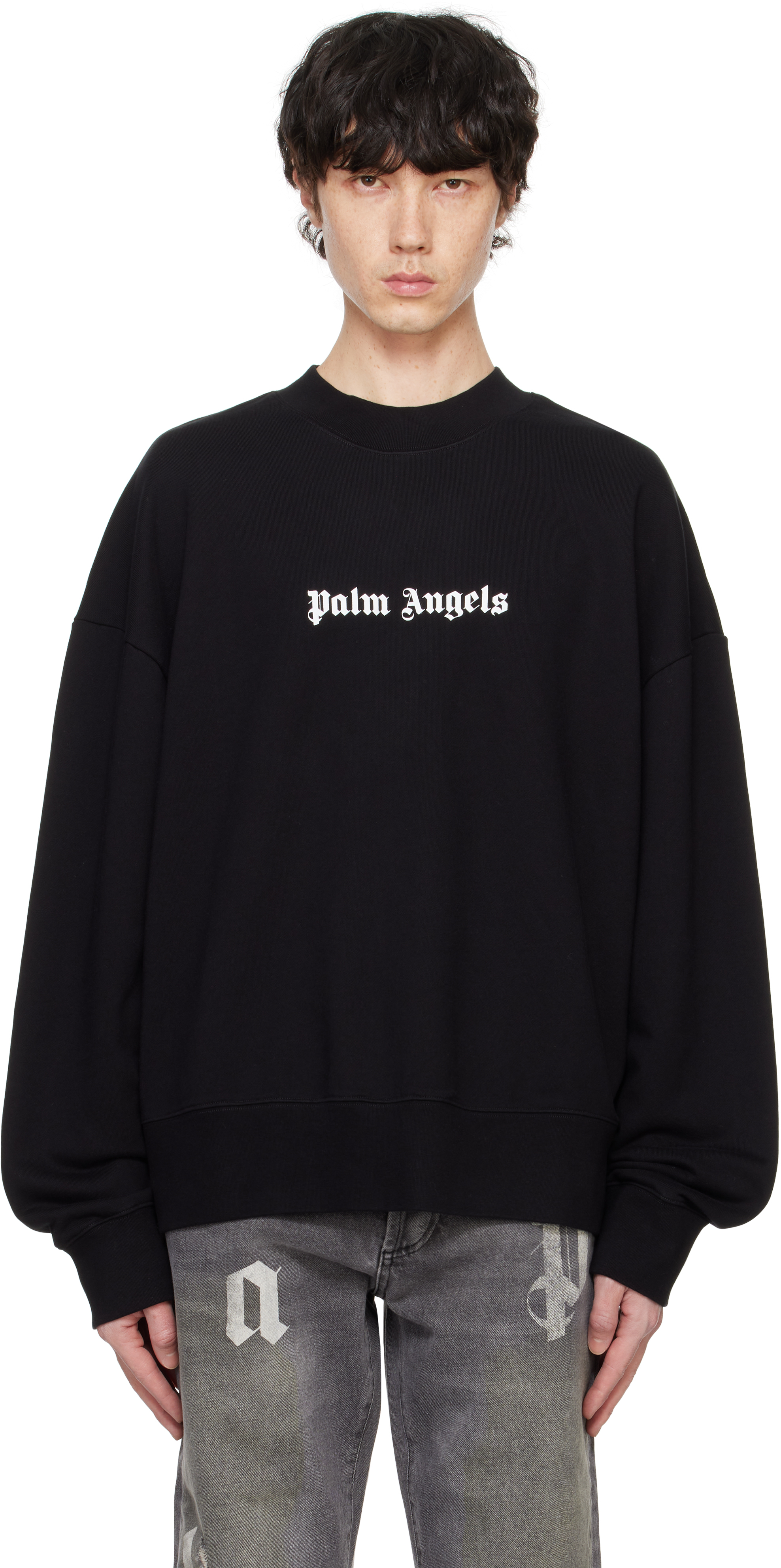 Black Classic Logo Sweatshirt