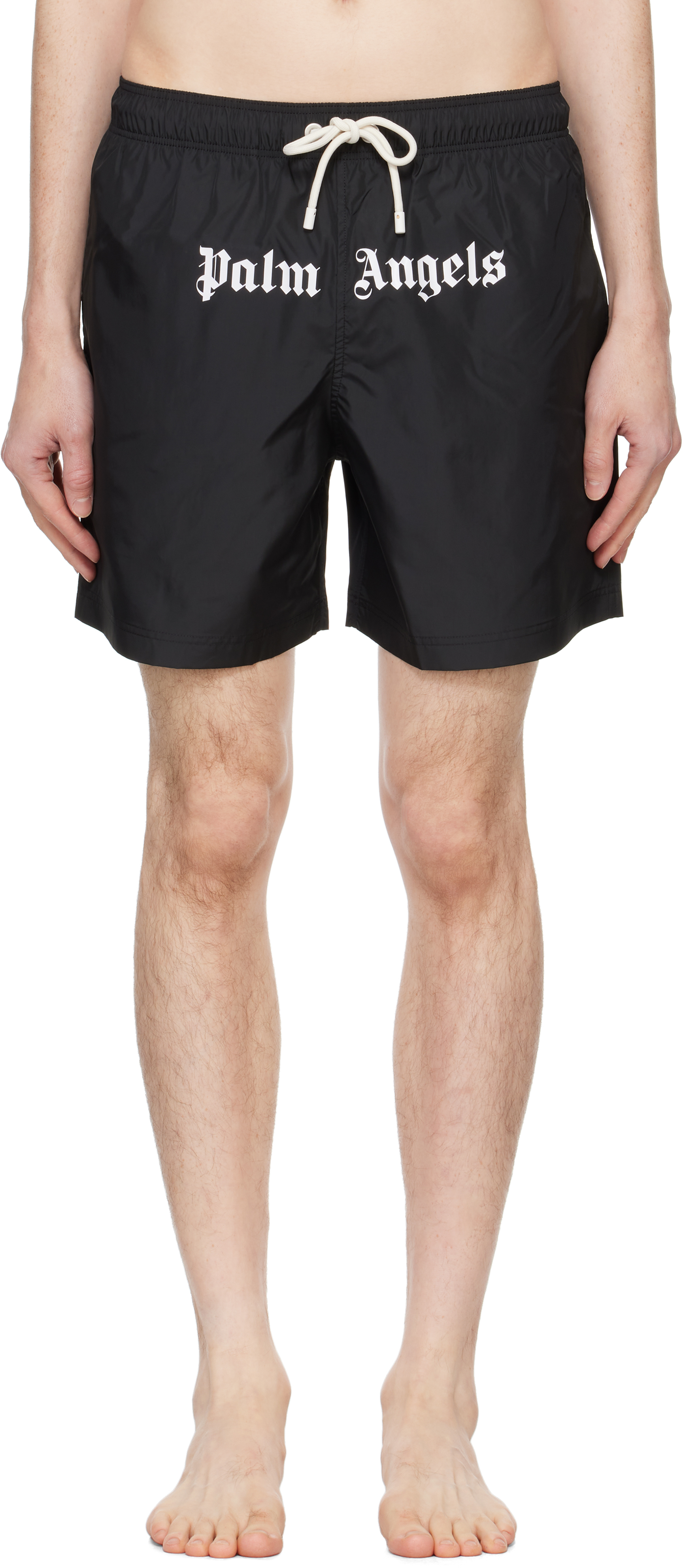 Black Classic Logo Swim Shorts