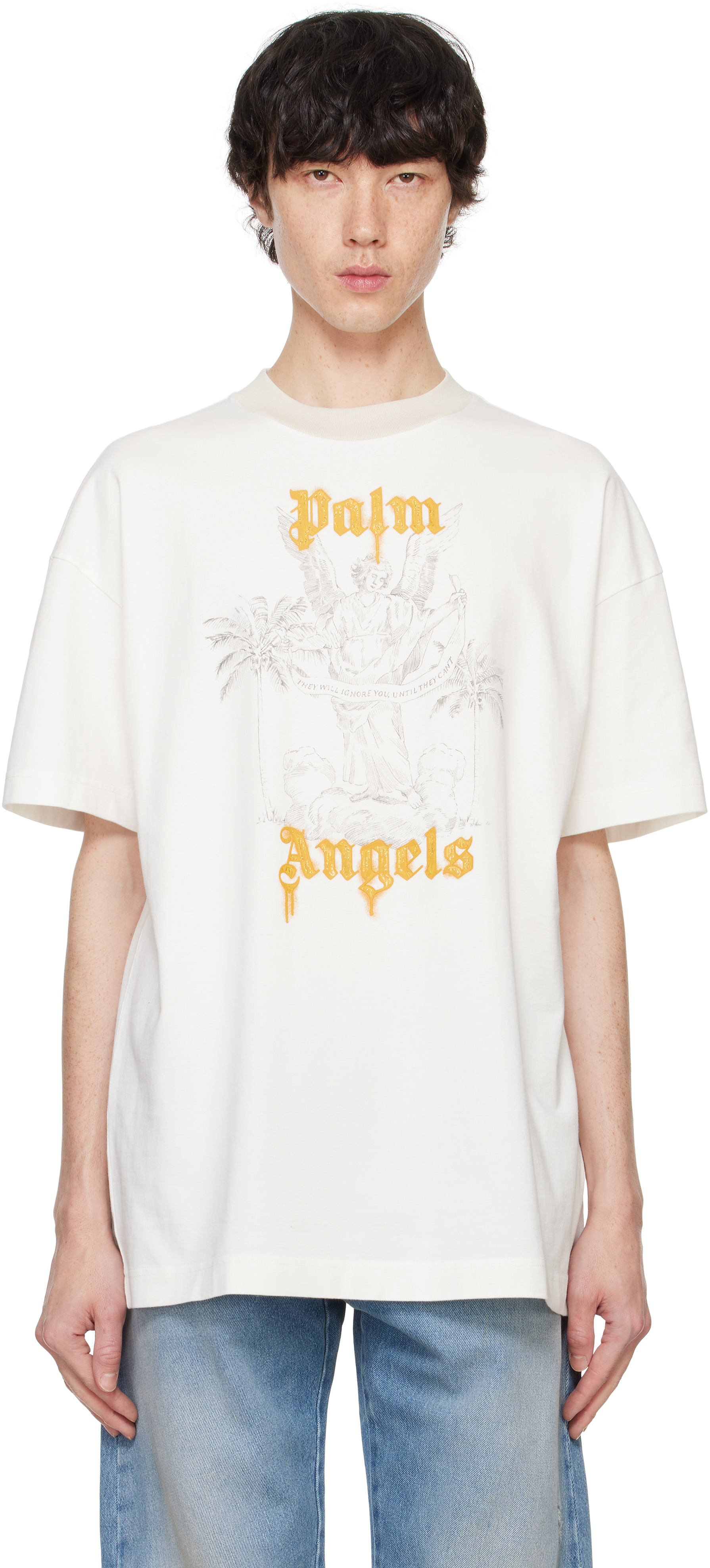 White Angel Pencil T-shirt