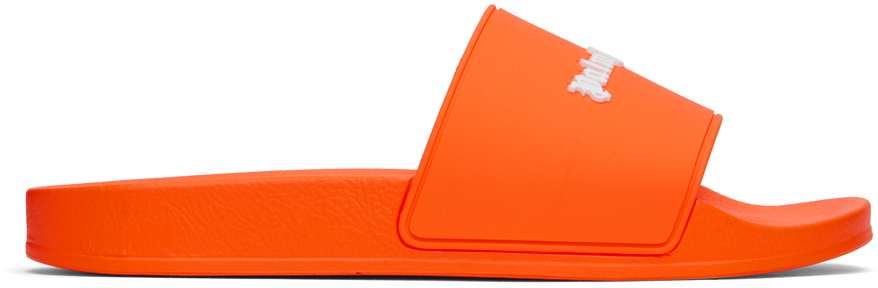 Orange Logo Pool Slides