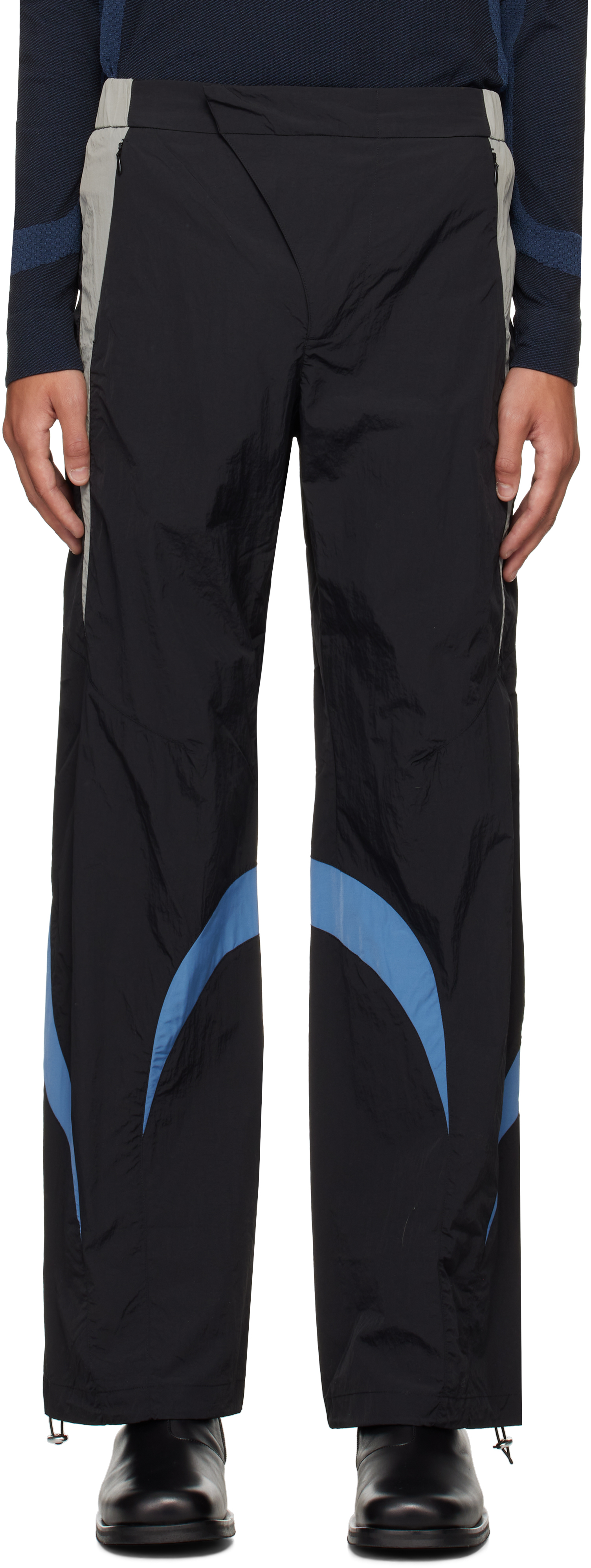 J.L - A.L _J. L - A. L_ Black Minno Trousers