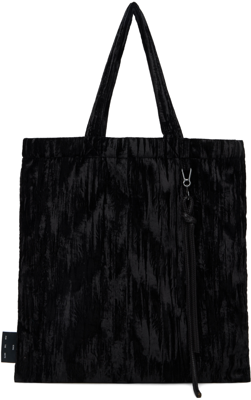 Black Padded Tote