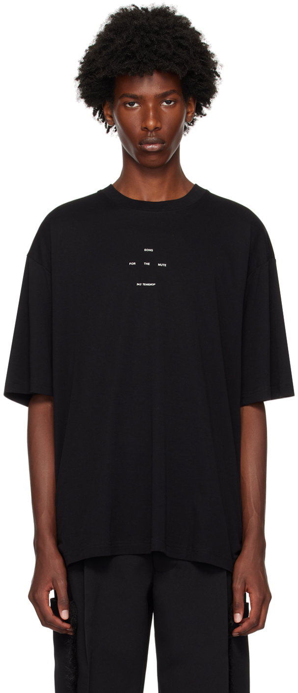 Song for the Muteのブラック ロゴ Tシャツがセール中