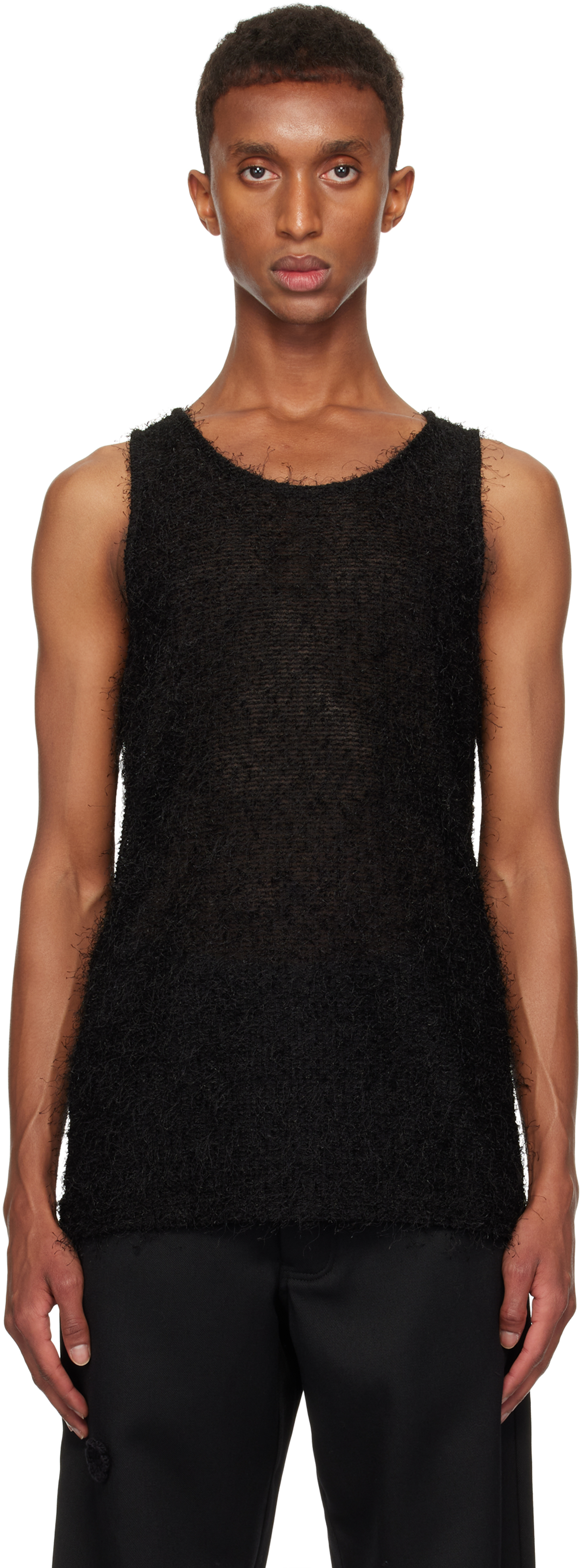 Shop Song For The Mute Black Basic Tank Top