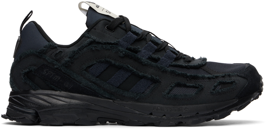 Shop Song For The Mute Black Adidas Originals Edition Shadowturf Sneakers In Core Black/night Gre