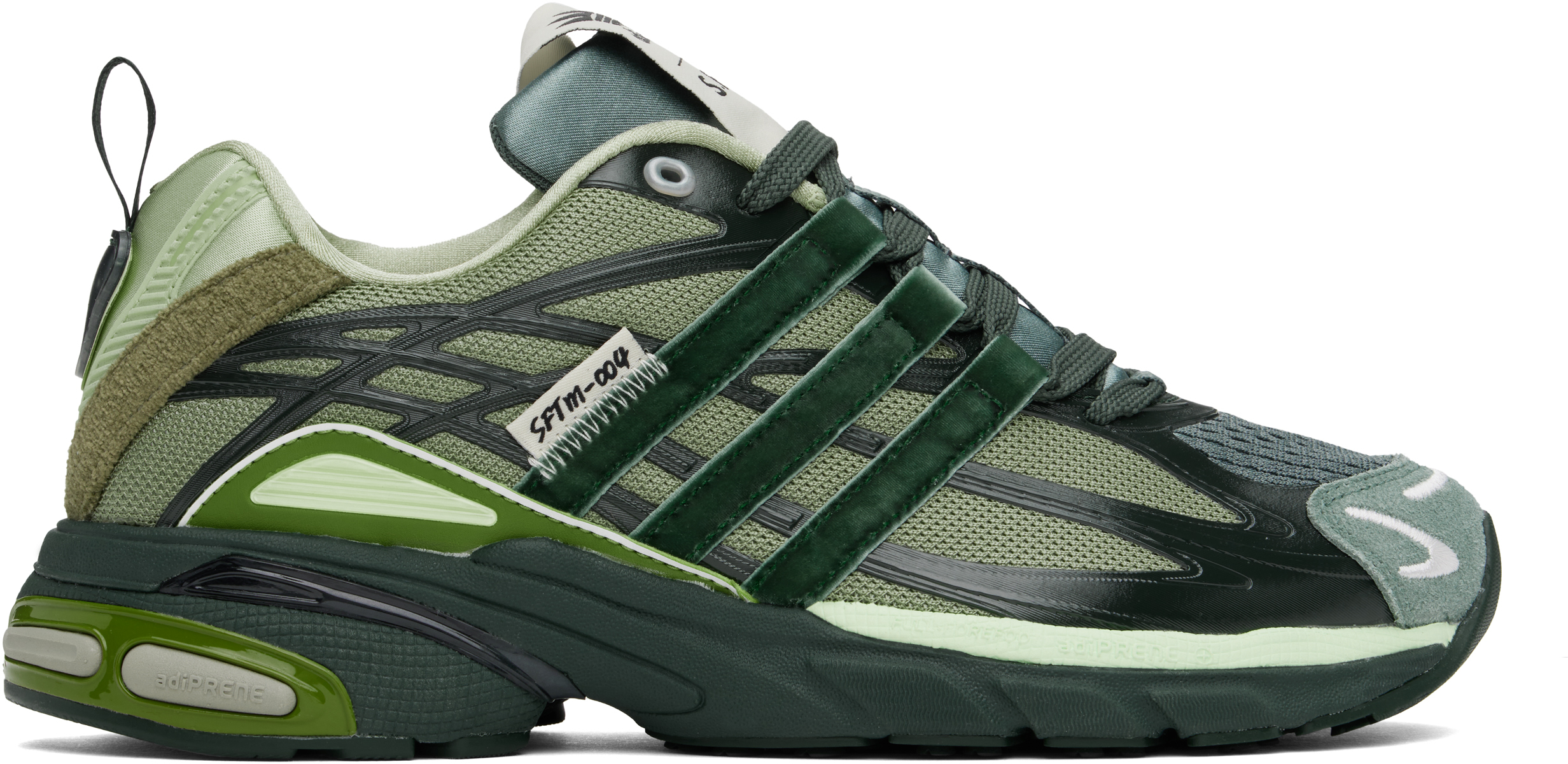 Green & Blue adidas Originals Edition 004 AdiStar Cushion Sneakers