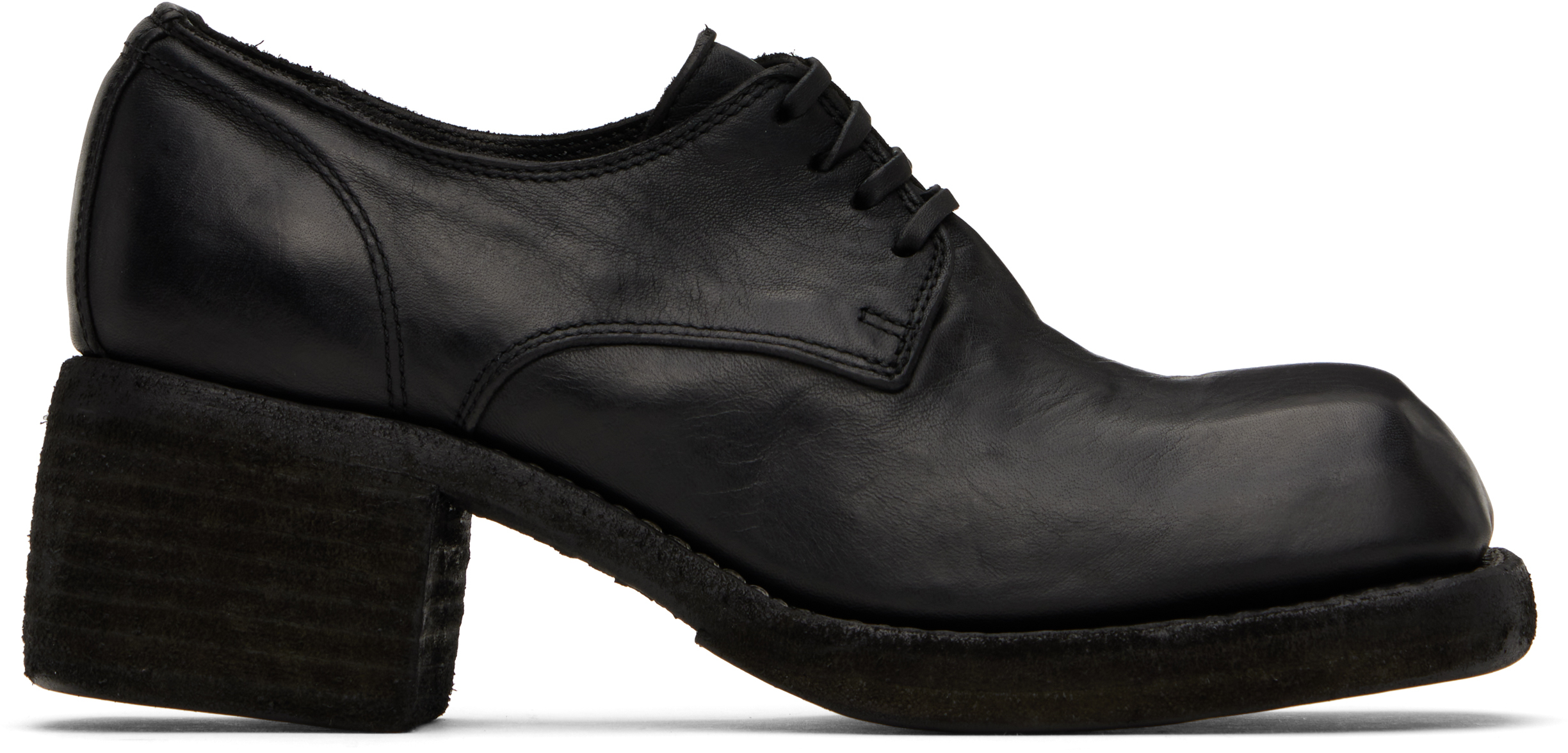 GUIDI 992 ダービーシューズ baby calf 42