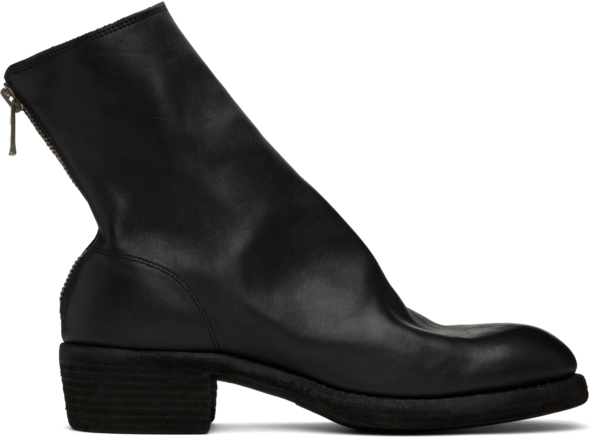 Shop Guidi Black 796z Boots In Blkt