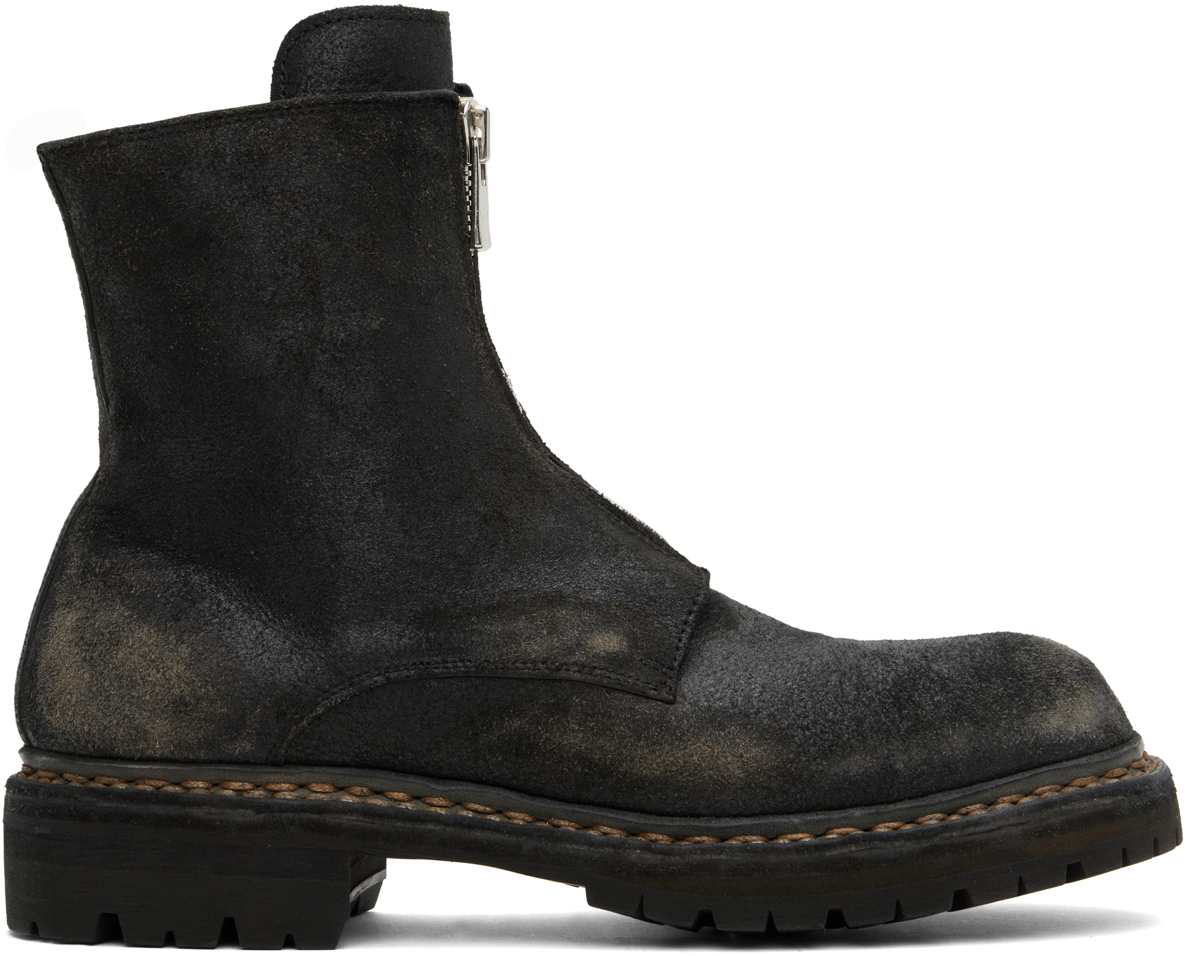 Shop Guidi Black Gr05frv Boots In Blkt