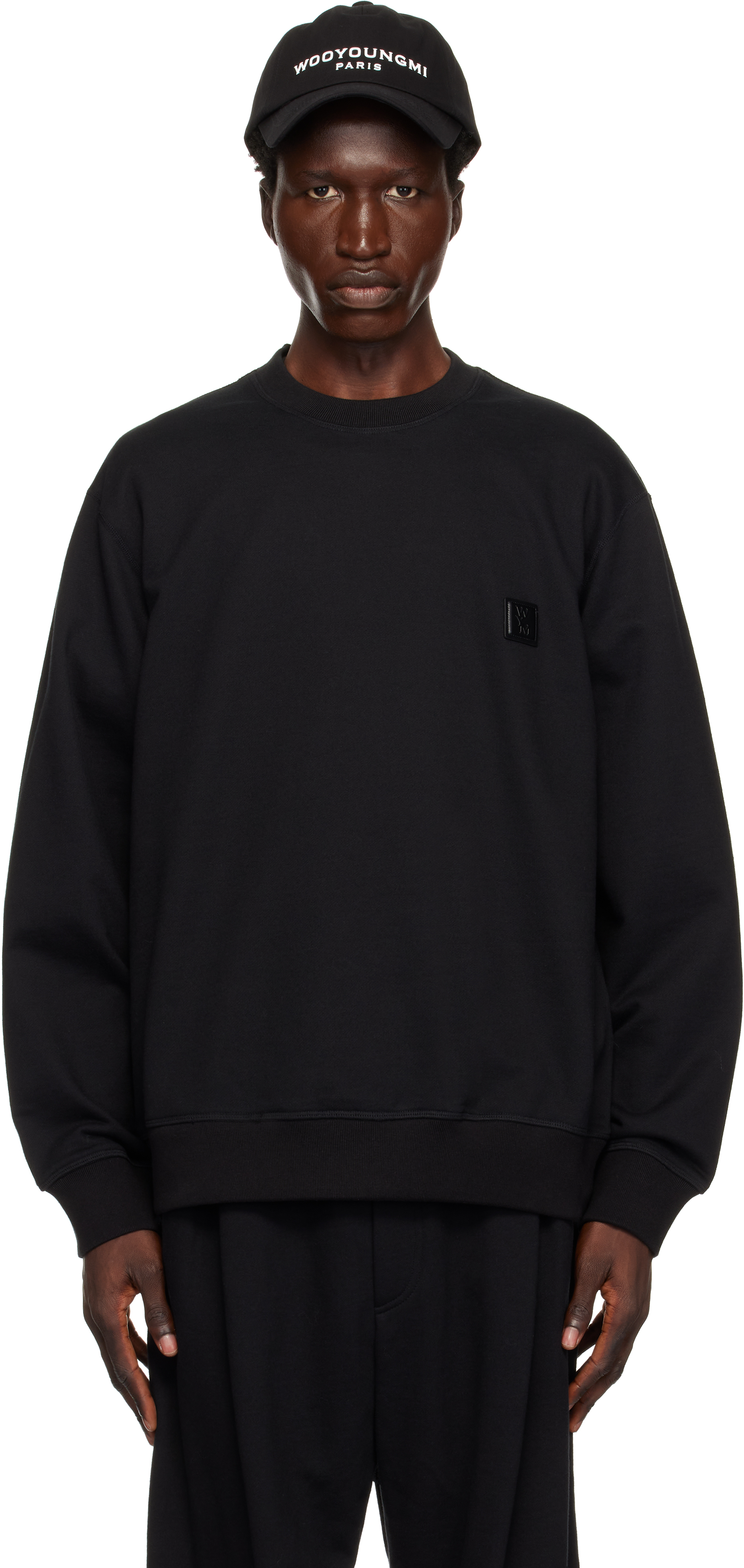 【関税込み】WOOYOUNGMI グリーン プリント スウェットシャツ FUJI (フジ) CREW NECK SWEAT GREEN | HAKU 公式通販