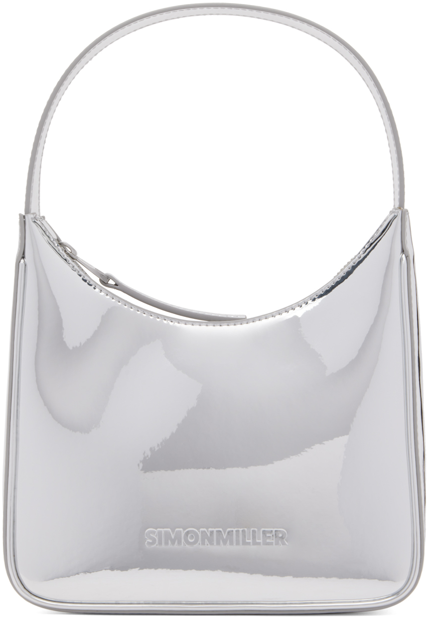 SIMONMILLER Silver Snap Bag