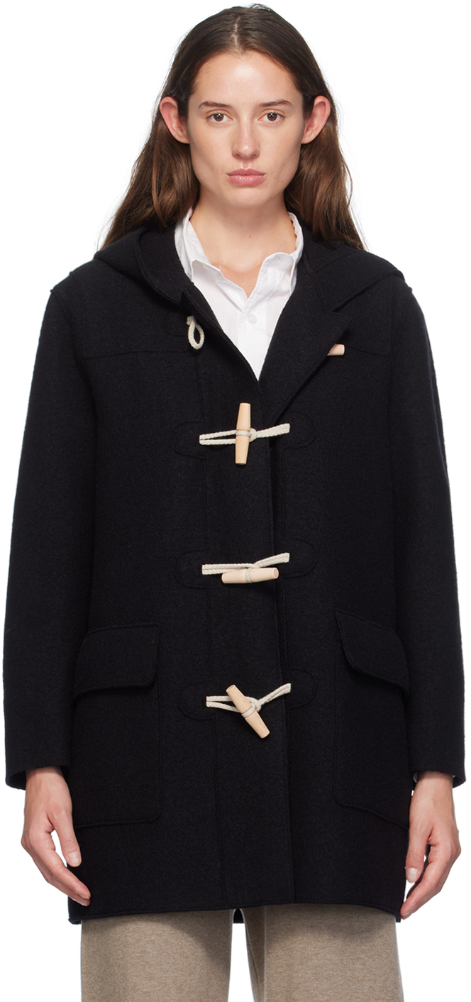 Black Duffle Coat