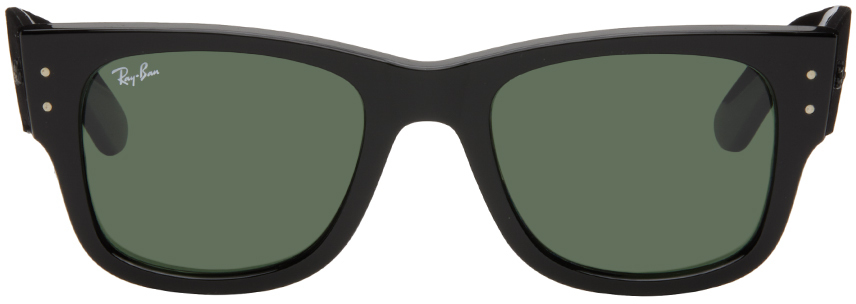 Black Mega Wayfarer Sunglasses