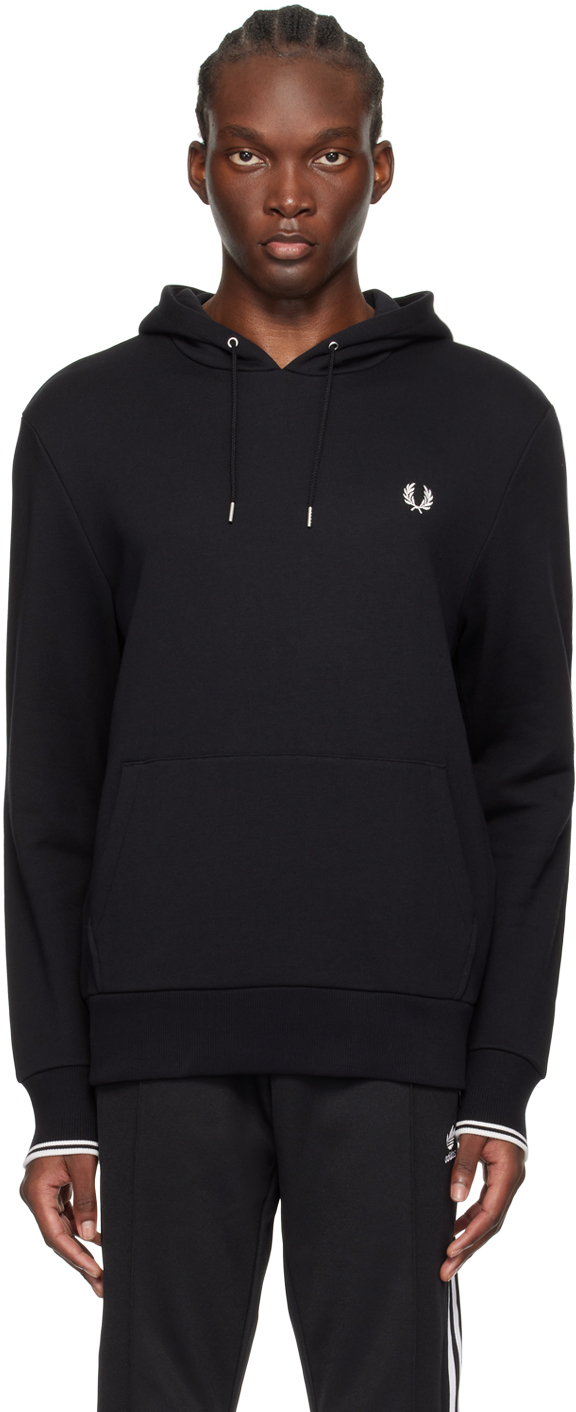 Black Tipped Hoodie