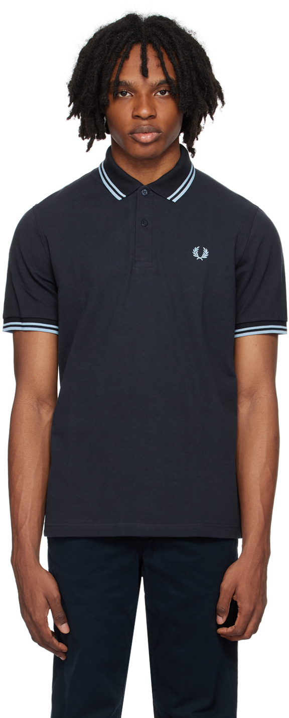 Fred Perry Navy M12 Polo In 795