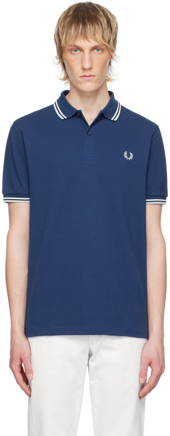 Shop Fred Perry Navy M3600 Polo In V29