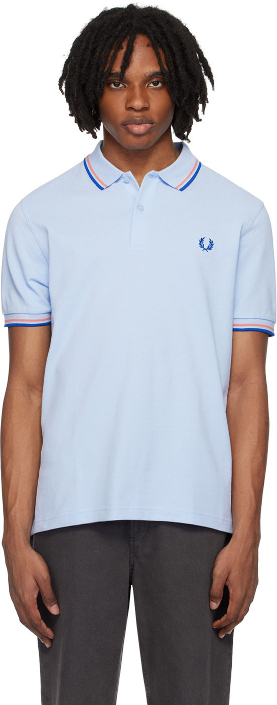 Shop Fred Perry Blue 'the ' Polo In V20
